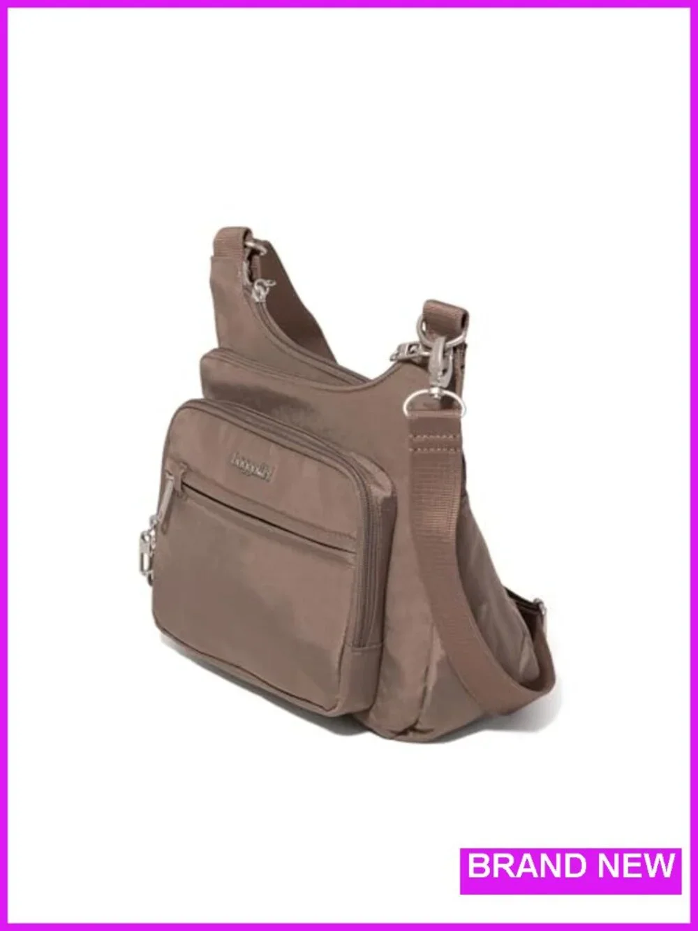 Anti-Theft Crossbody Bag RFID Blocking Nylon Travel Purse